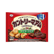 Fujiya Country Ma'am Vanilla & Cocoa - 10g x 18 Pack - ding - go