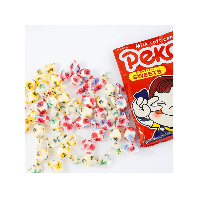 Fujiya Peko Sweets Milk Soft Candy - 82.8g - ding - go