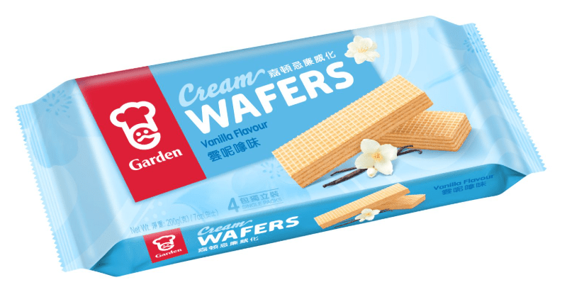 Garden Vanilla Wafer - 200g - ding-go