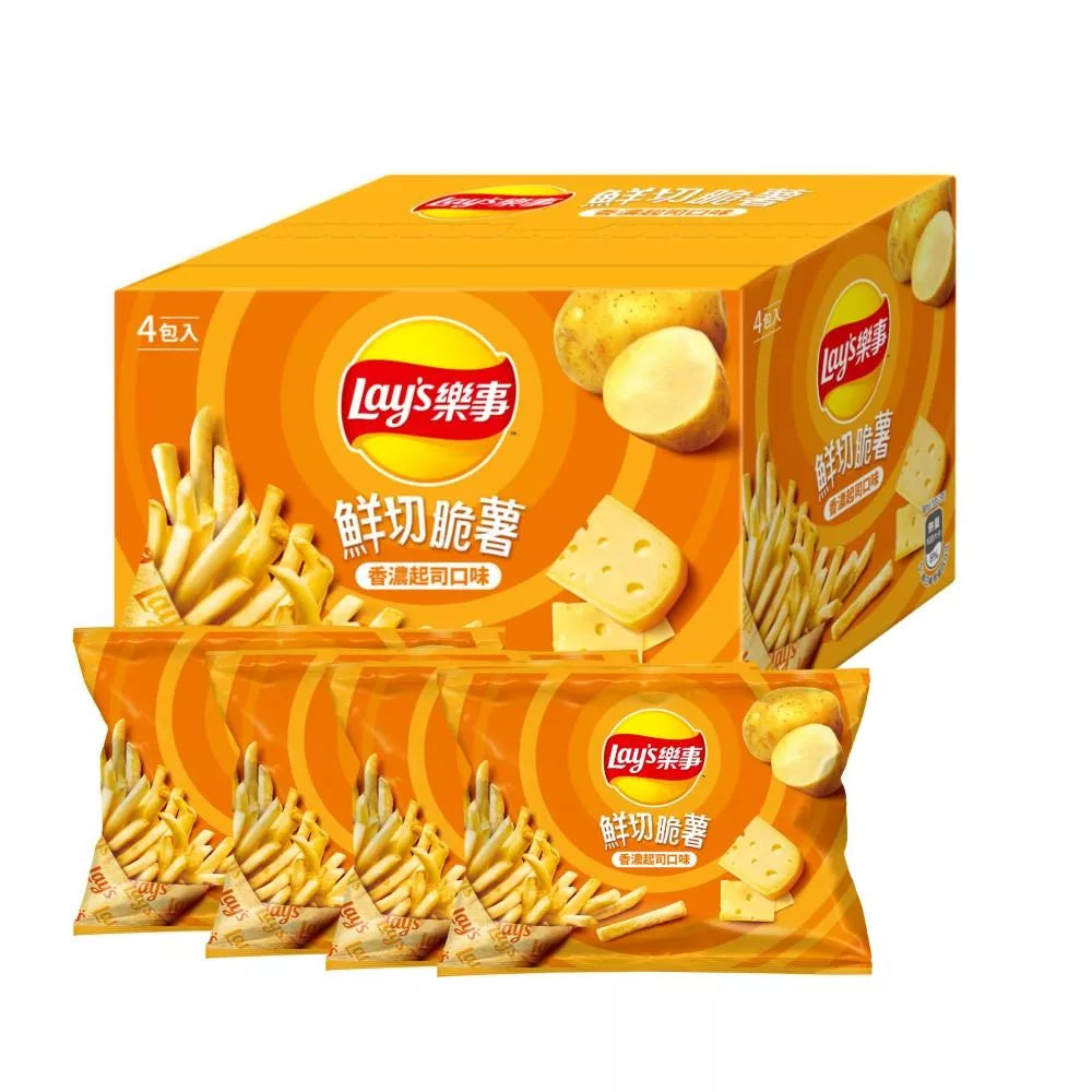 樂事 鮮切脆薯 香濃起司口味 - 72g 