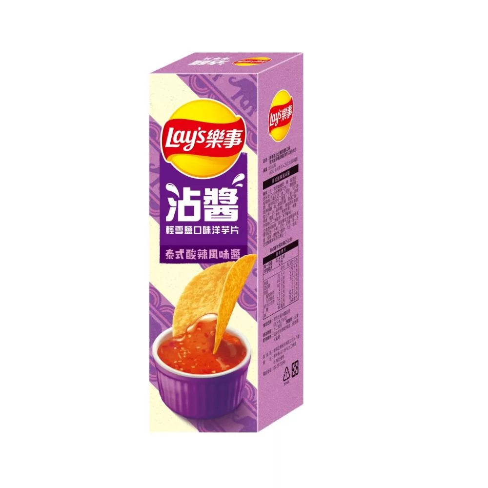 樂事 意合包 輕雪鹽口味 泰式酸辣醬 洋芋片組合包 輕