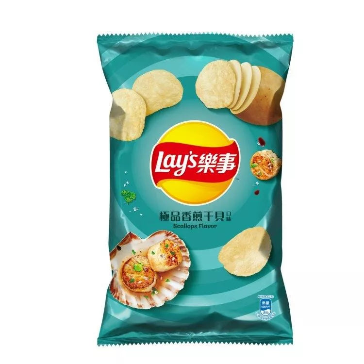 樂事 洋芋片 極品香煎干貝 - 85g 