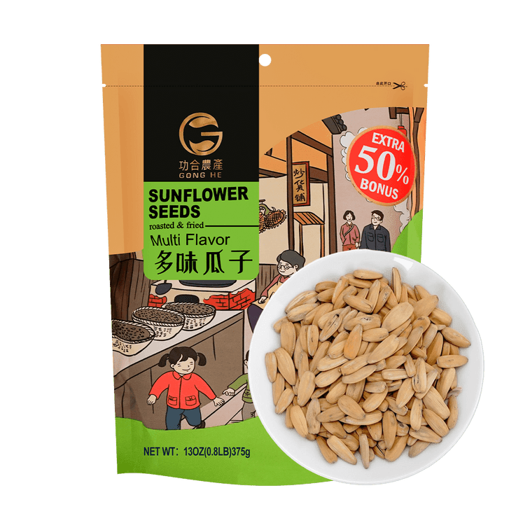 GHNC Sunflower Seeds Mixed Flavor - 375g - ding - go