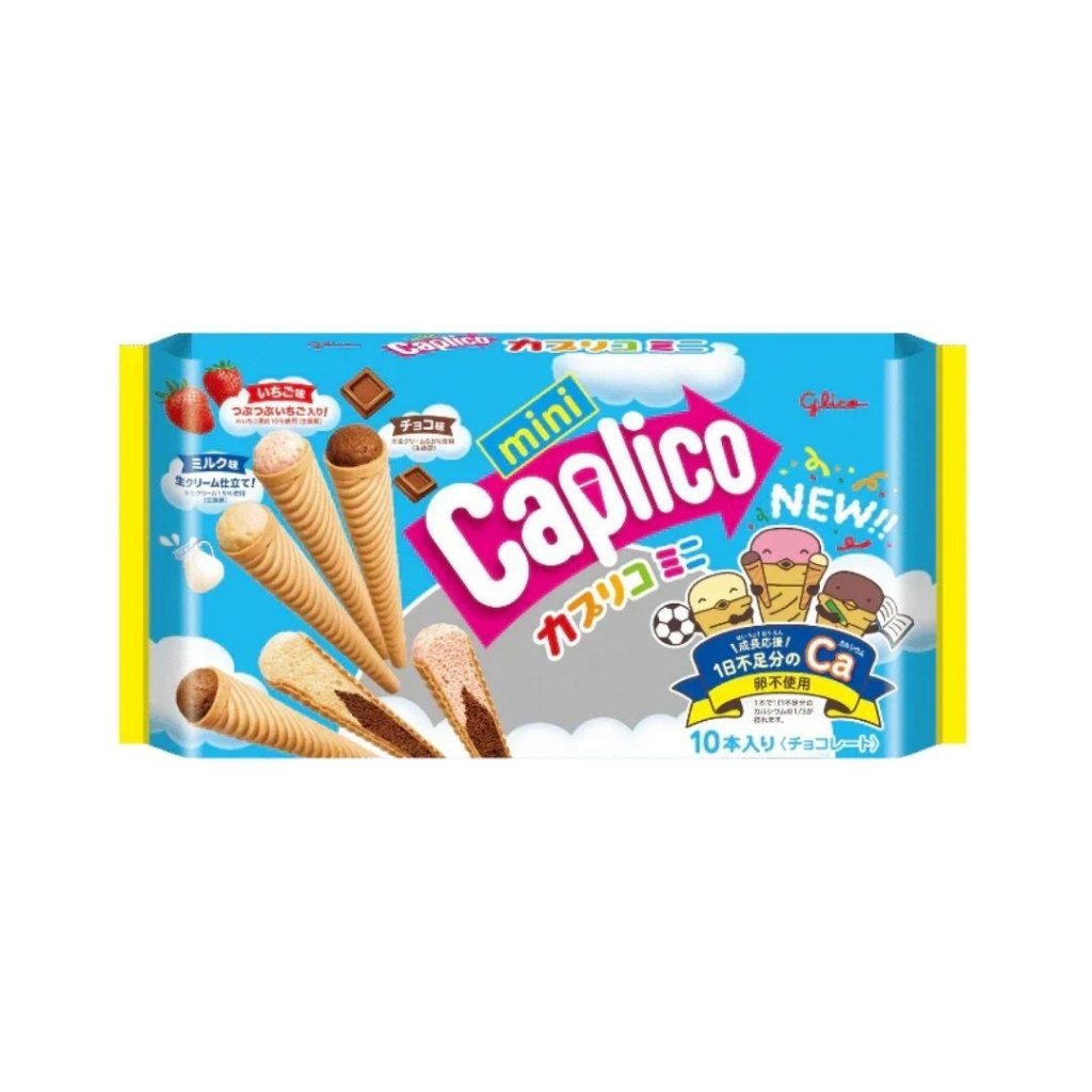 Glico Caplico Chocolate Mini Biscuit Sticks – 91g
