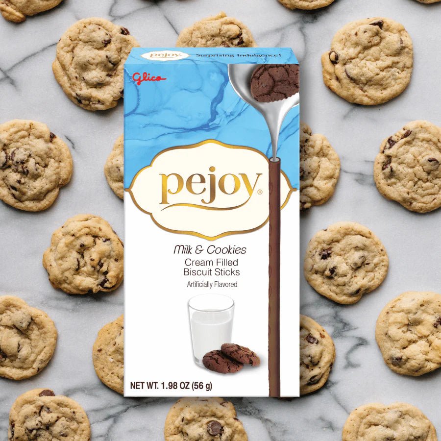Glico Pejoy Milk and Cookie Biscuit Sticks 56g, additional package view 3