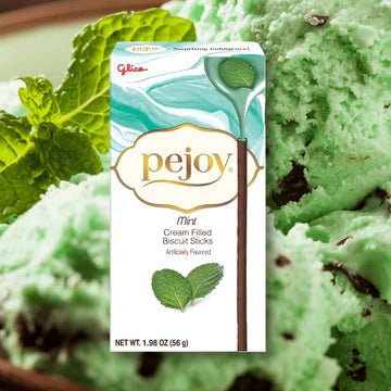 Glico Pejoy Mint Biscuit Sticks - 56g - ding - go