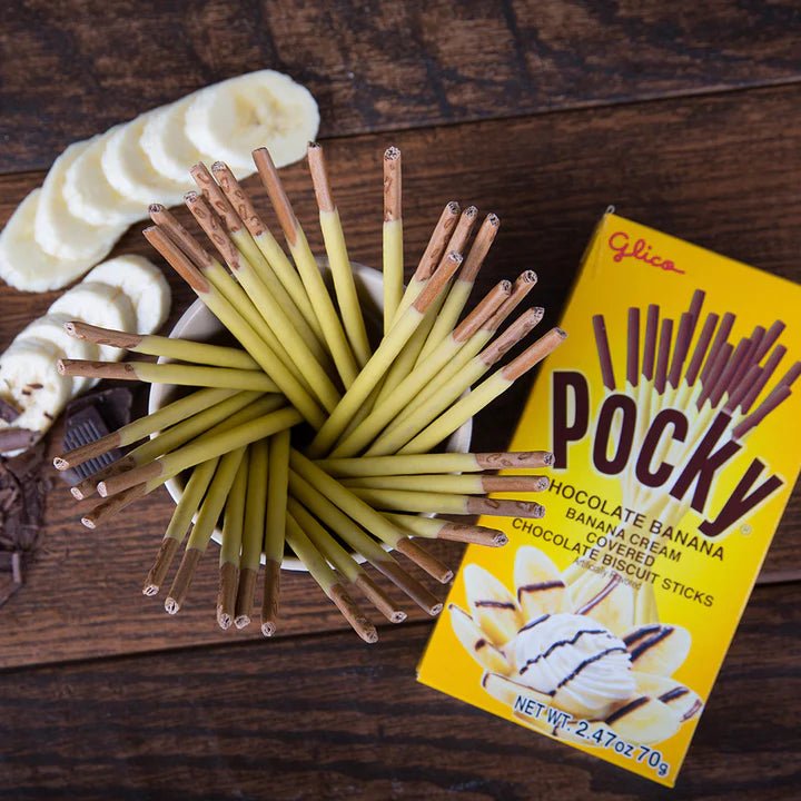 Glico Pocky Chocolate Banana Sticks - 70g - ding - go