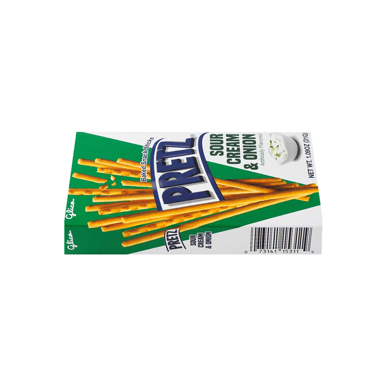 Glico Pretz Sour Cream & Onion Flavor Sticks - 31g - ding - go