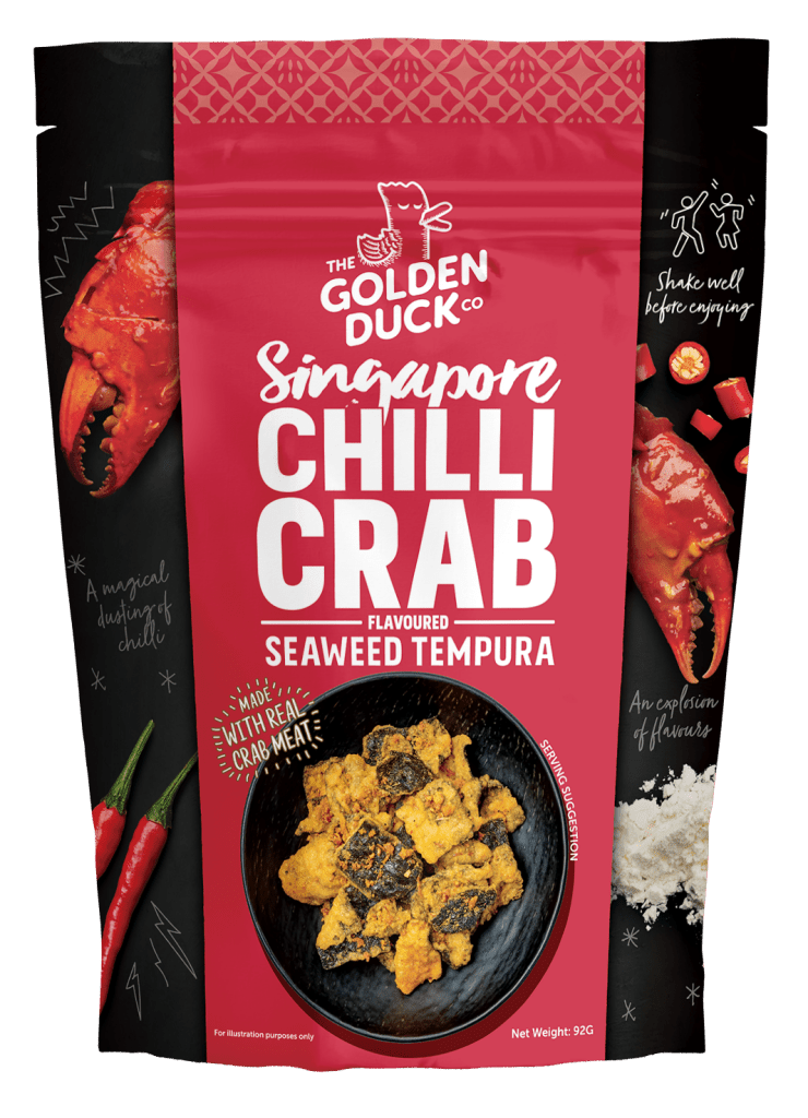 Golden Duck Chili Crab Seaweed Tempura - 102g - ding-go