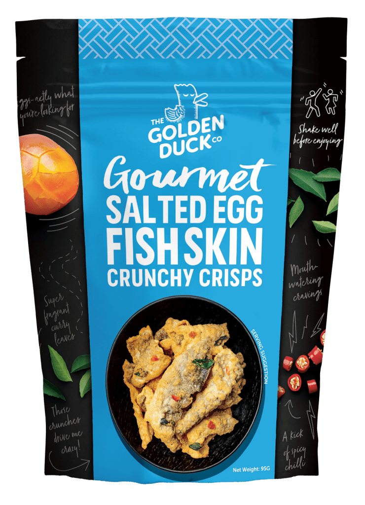 Golden Duck Salted Egg Fish Skin - 105g - ding-go