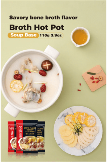 HAIDILAO Broth Flavor Hot Pot Soup Base - 110g - ding-go