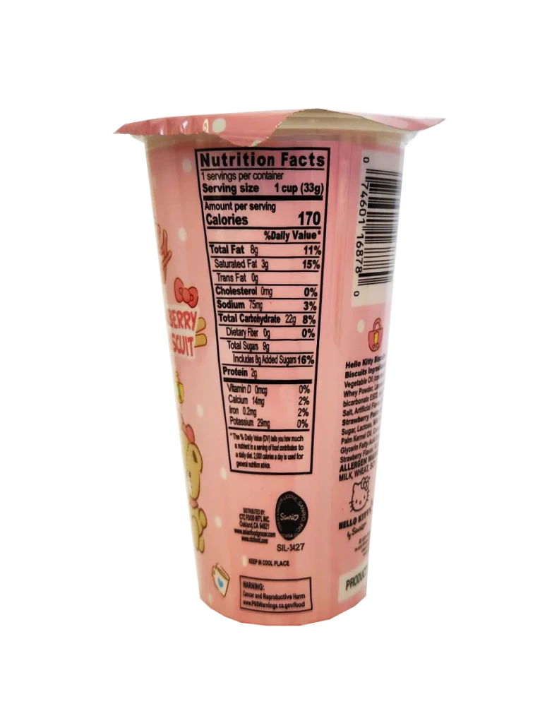 HELLO KITTY Biscuit Strawberry Dip - 33g - ding-go