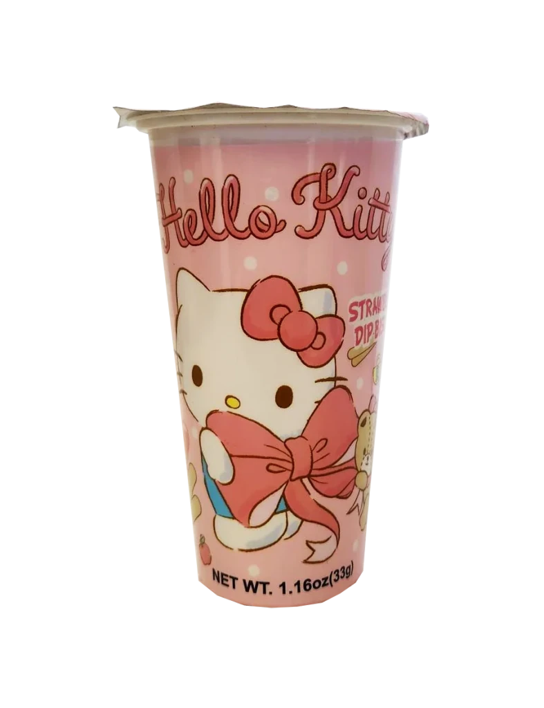 HELLO KITTY Biscuit Strawberry Dip - 33g - ding-go