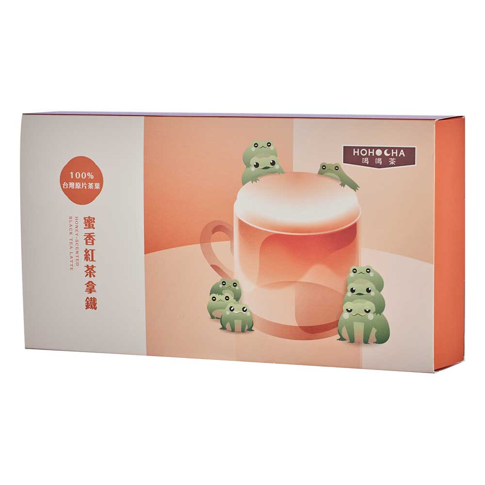 Hohocha Honey - Scented Black Tea Latte - 28g x 5 Pack - ding - go
