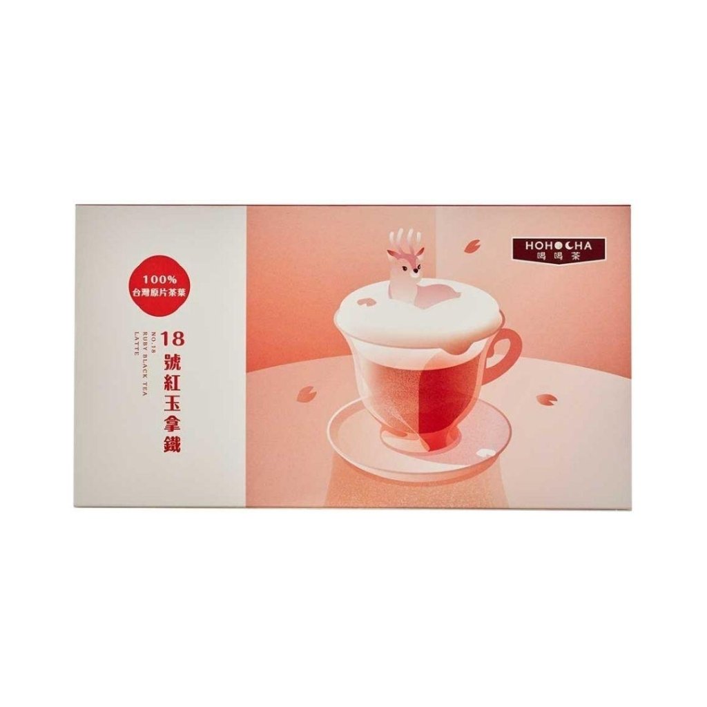 Hohocha No.18 Ruby Black Tea Latte 28g x 5 Pack