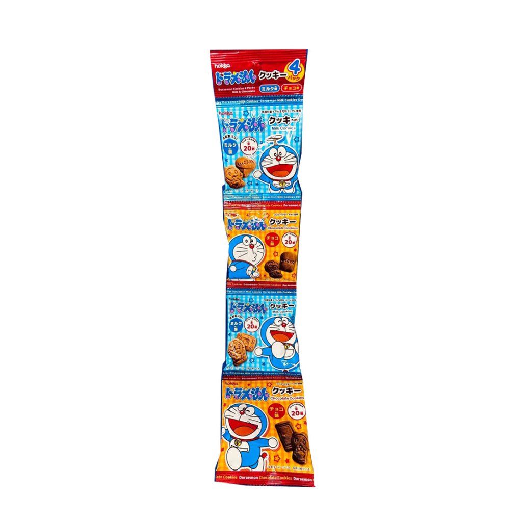 Hokka Doraemon Milk and Chocolate Cookies - 60g - ding-go