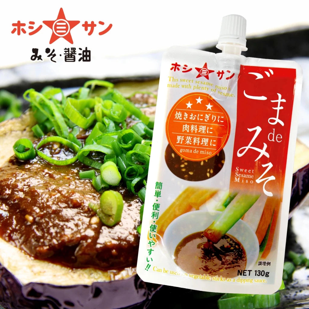 Hoshisan Sesame Miso Sauce - 130g - ding - go