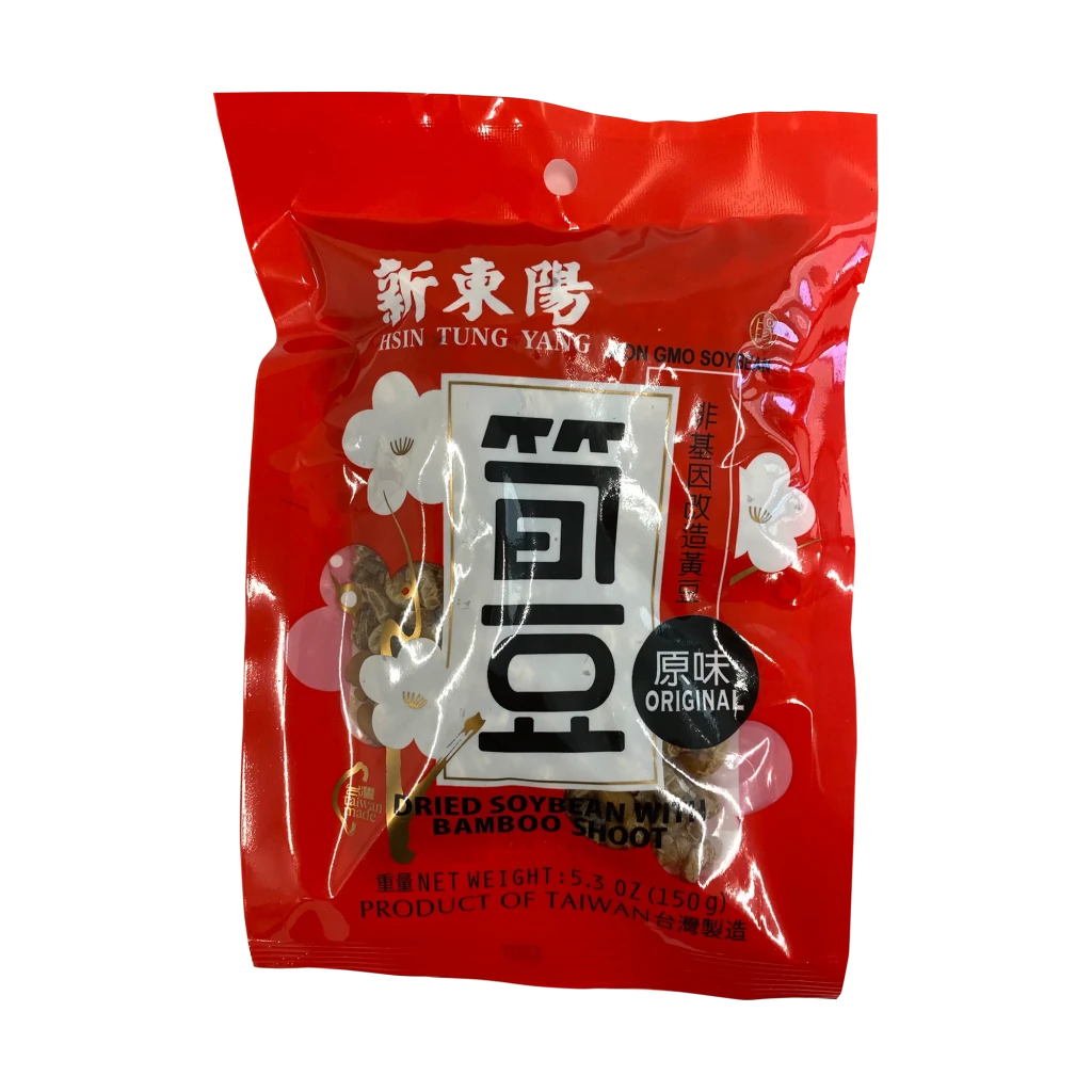 HTY Dried Soybean with Bamboo Shoots - 150g - ding - go
