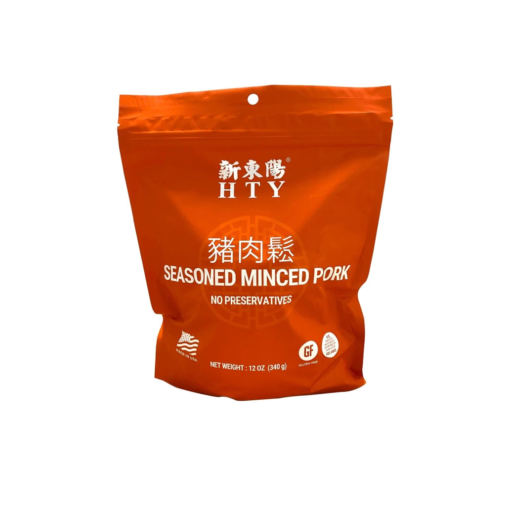 HTY Seasoned Minced Pork - 340.2g - ding - go