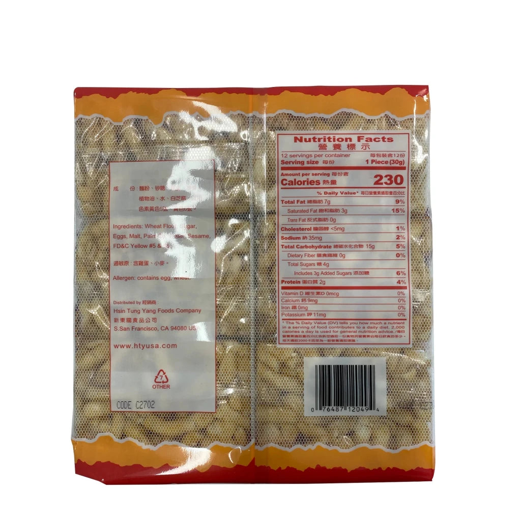 HTY Sesame Sachima - 360g - ding - go