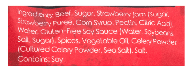 HTY Sweet Beef Jerky 70.8g, additional package view 3