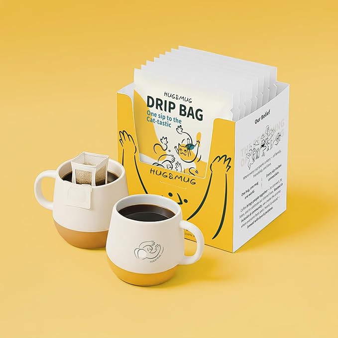 【BOGO】Hug&Mug Specialty Instant Drip Coffee 10g x 10 Pack, additional package view 5