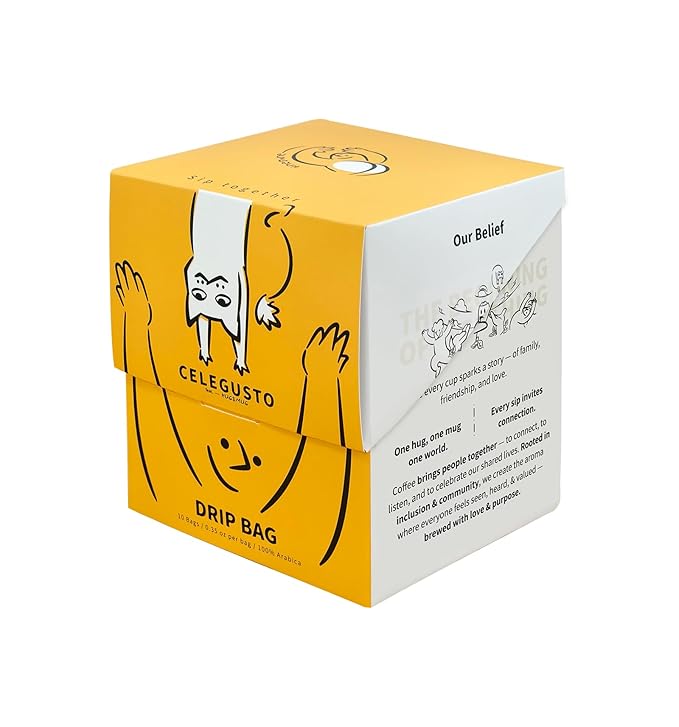 【BOGO】Hug&Mug Specialty Instant Drip Coffee 10g x 10 Pack, additional package view 3