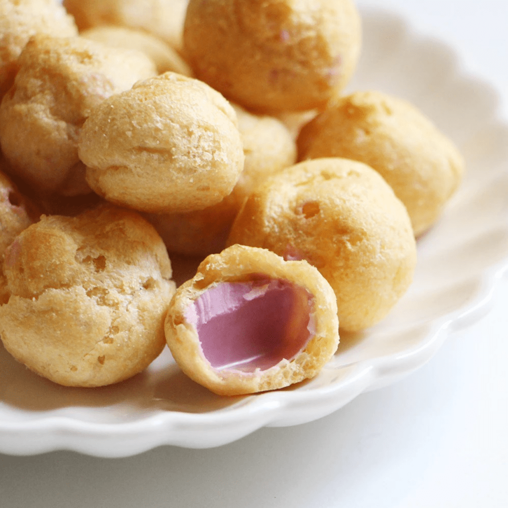 I - Mei Cream Puffs Blueberry Flavor - 57g - ding - go