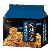 维力 大炒一番 九层塔蛤蜊风味面 - 85g x 4