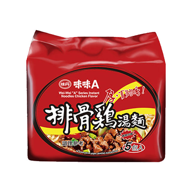 味王排骨雞湯麵 - 93g x 5 