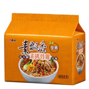 維力 素飄香 素排骨雞風味麵 - 90g x 5 