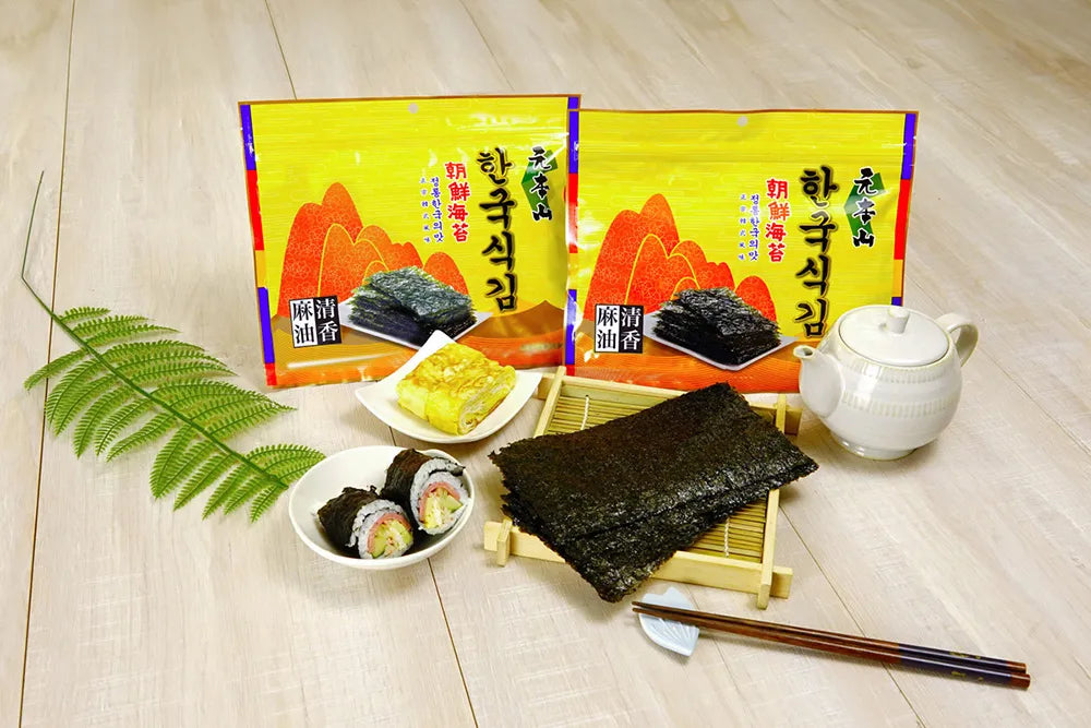 元本山 朝鮮海苔 麻油清香口味 - 32.8g