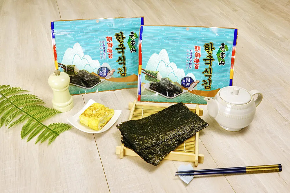 元本山 朝鮮海苔 風味湖鹽口味 - 32.8g