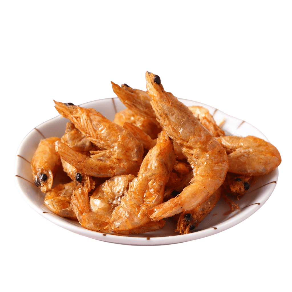i3Fresh Crispy Whole Dried Shrimp Snack Spicy Flavor - 25g - ding - go
