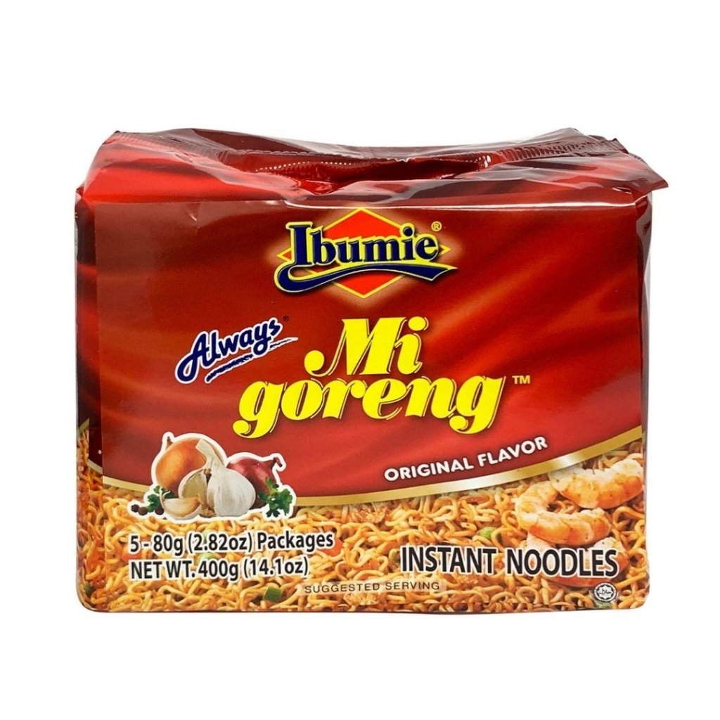 Ibumie Mi Goreng Original Flavor - 80g x 5 Pack - ding - go