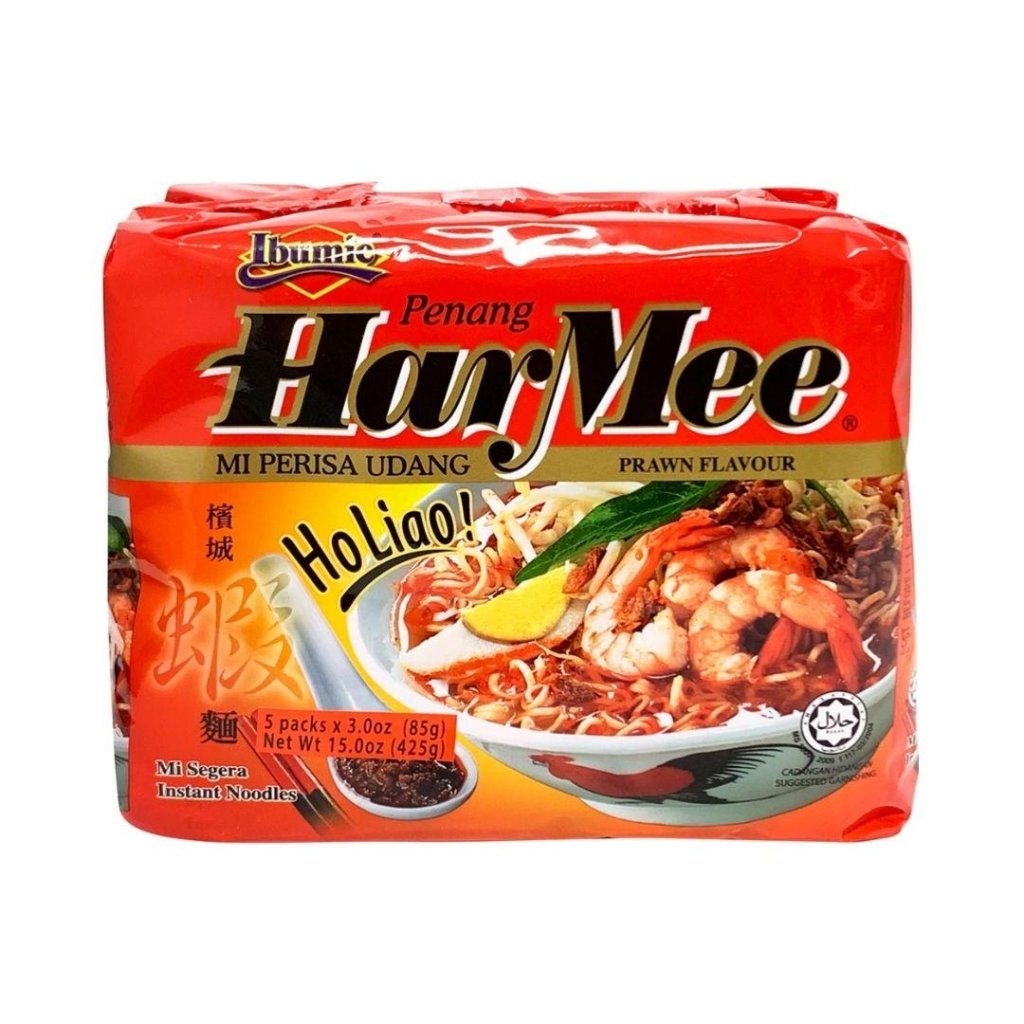 Ibumie Penang Harmee Mi Perisa Udang Prawn Flavor 85g x 5 Pack