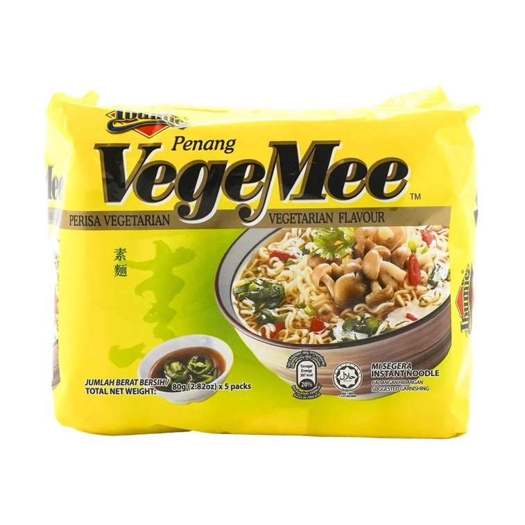 Ibumie Penang Vegemee Perisa Vegetarian Flavor - 80g x 5 Pack - ding - go