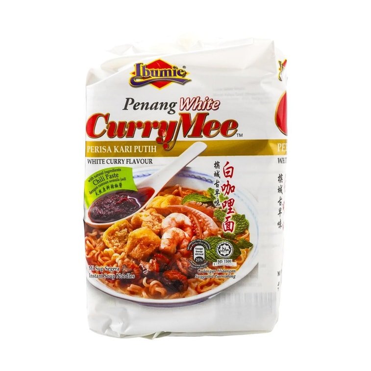 Ibumie Penang White Currymee White Curry Flavor - 105g x 4 Pack - ding - go