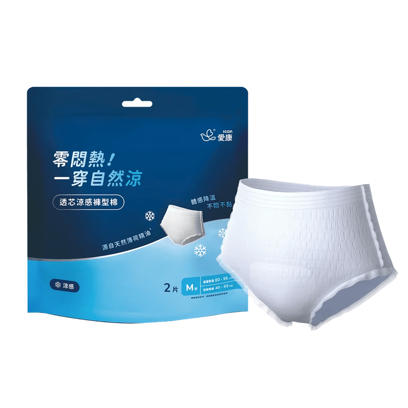 ICON Cool Feeling Panty Liners M Size - 2 pcs - ding-go
