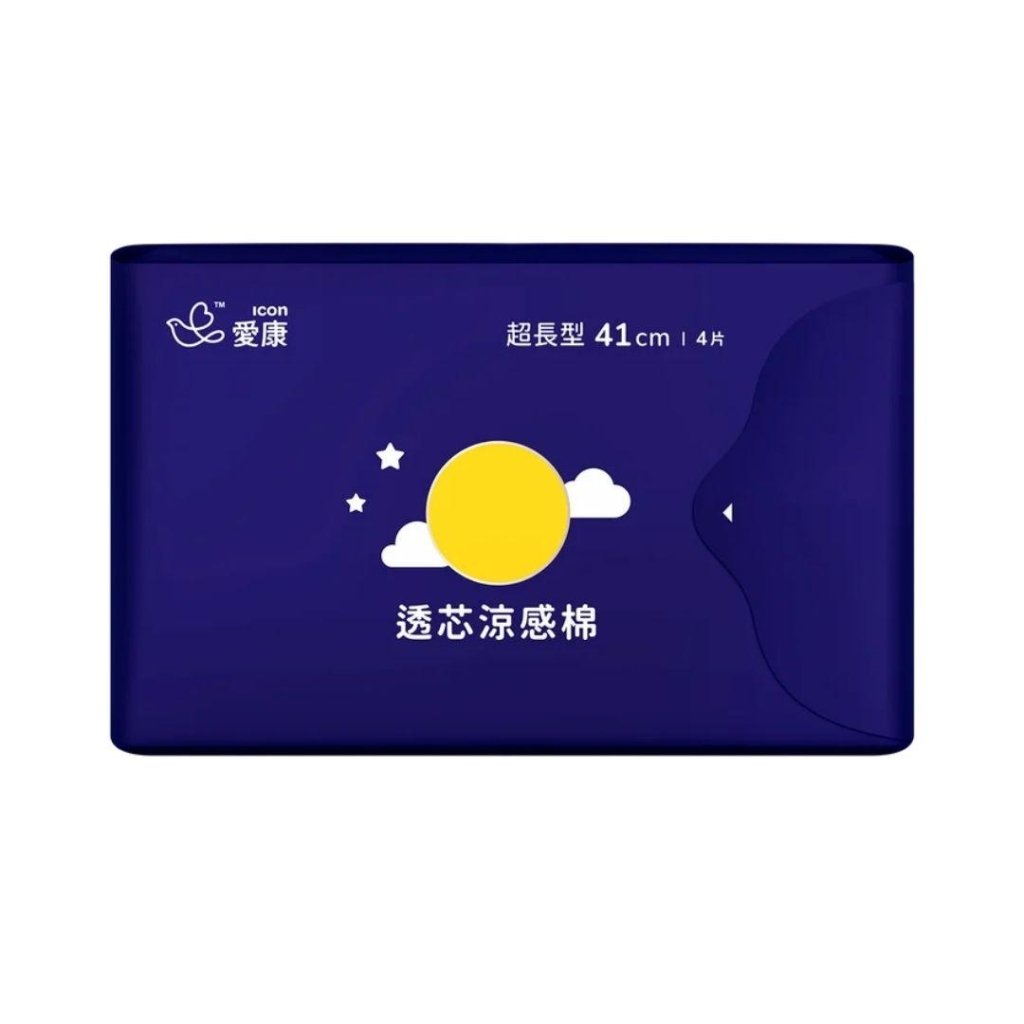 ICON Cool Feeling Sanitary Pads Extra Long 41cm - 4 Pads - ding-go