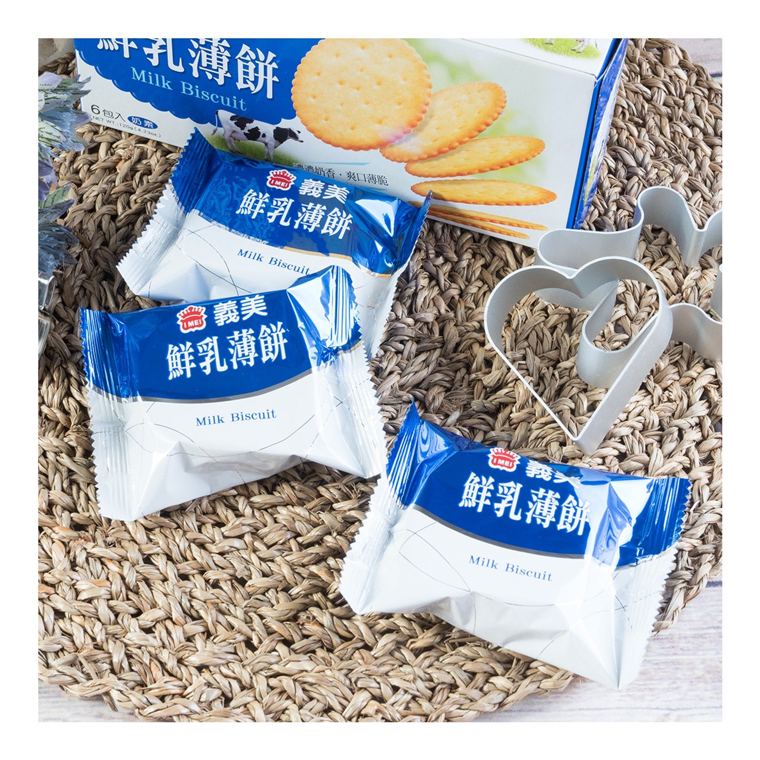 义美 鲜乳薄饼 - 120g