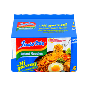 Indomie Stir Fry Noodles BBQ Chicken 85g x 5 Pack
