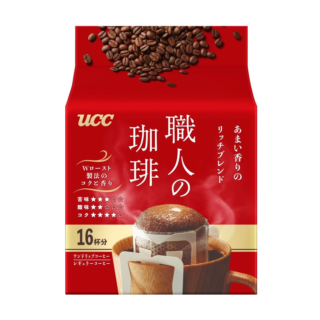 UCC Shokunin Drip Coffee Rich Blend - 7g x 16 Pack