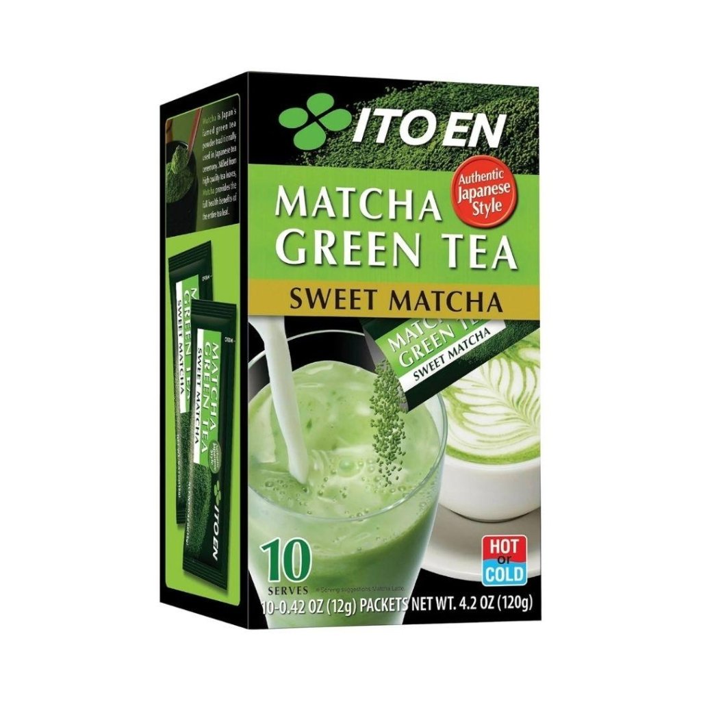 ITO EN Matcha Green Tea Sweet Powder – 12g × 10 Pack - ding - go