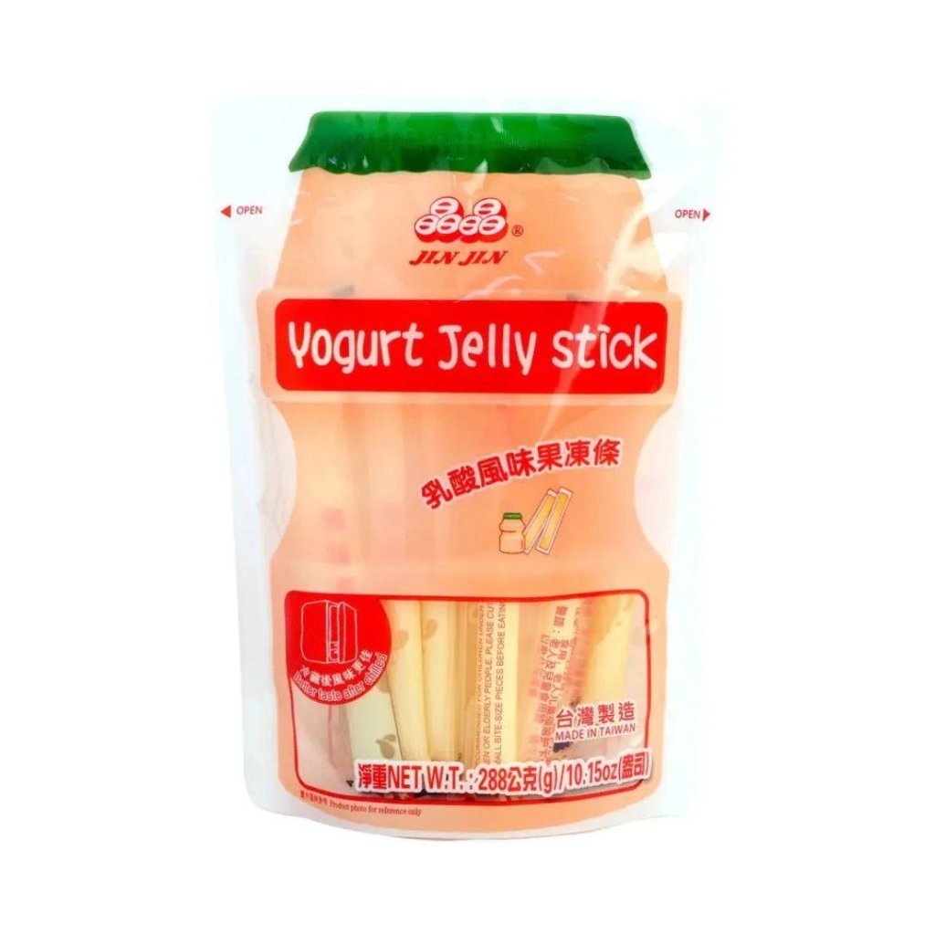 Jin Jin Jelly Strip Yogurt Flavor - 288g - ding-go