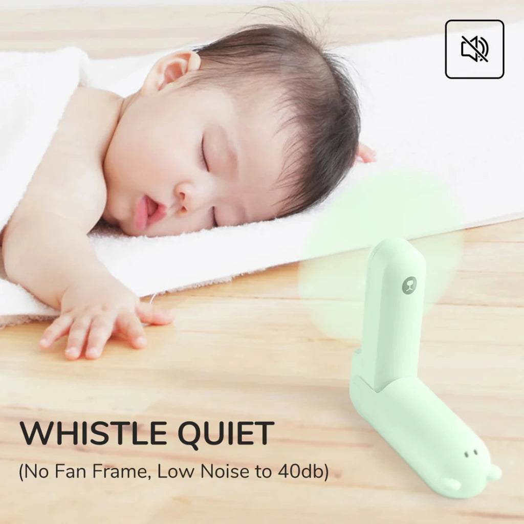 JisuLife Handheld Mini Fan Life8 Plus - White - ding-go