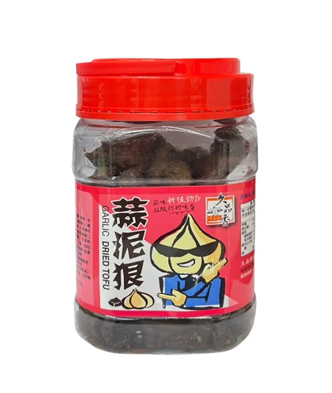 Jiupinxiang Dried Tofu Garlic Flavor - 350g - ding-go