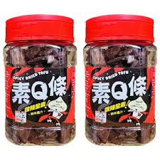 Jiupinxiang Dried Tofu Vegetarian Spicy Flavor - 350g - ding-go