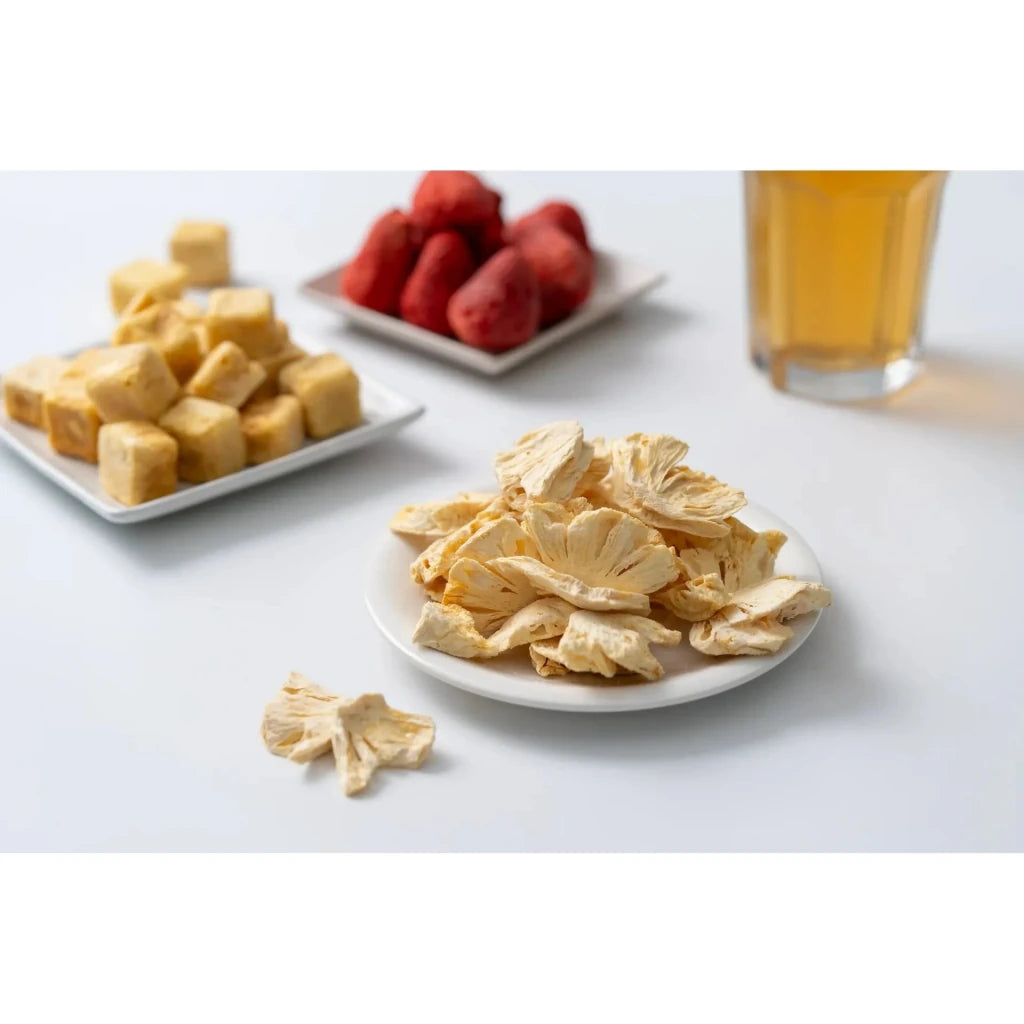 Juju Oops - Freeze - Dried Pineapple, sliced - 226g - ding - go