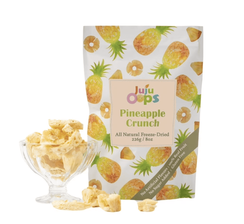 Juju Oops - Freeze - Dried Pineapple, sliced - 226g - ding - go